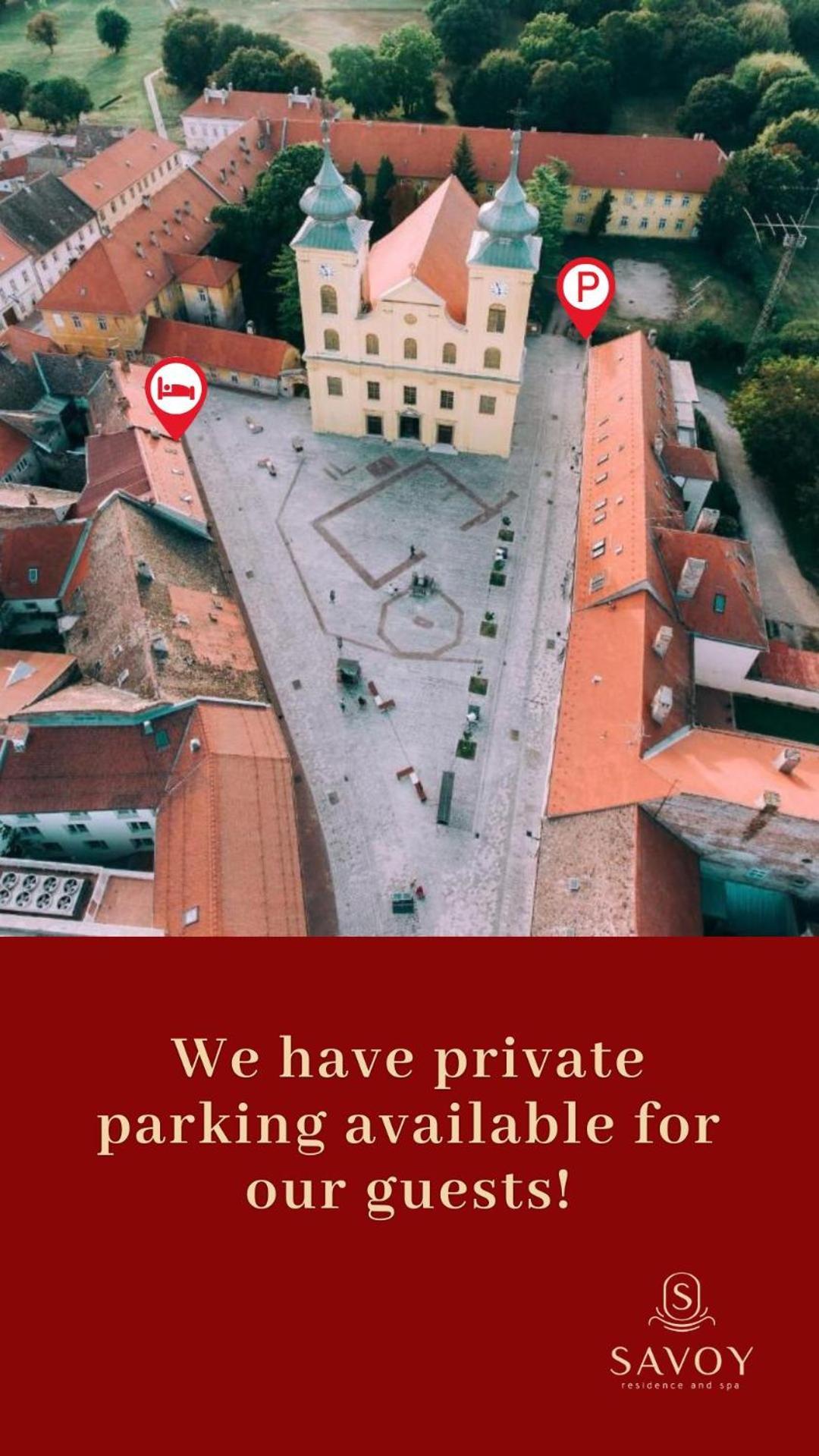 Savoy Residence Osijek Bagian luar foto